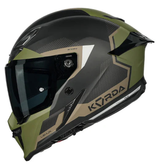 KORDA ICON LEMUR HELMET -  MILITARY GREEN