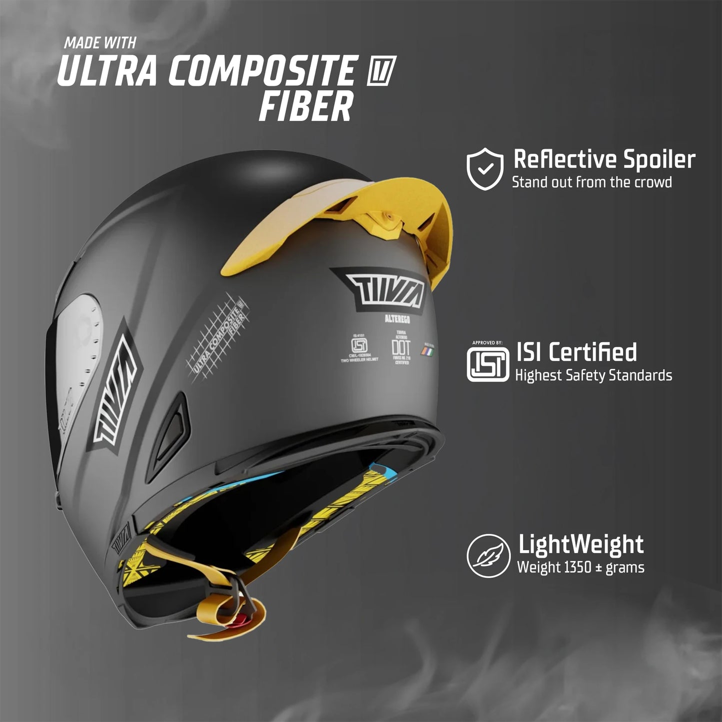 TIIVRA KALISTA HELMET - GREY