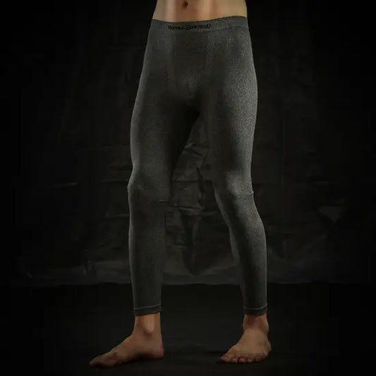 ROYAL ENFIELD SEAMLESS BOTTOM BASE LAYER - DARK GREY MELANGE