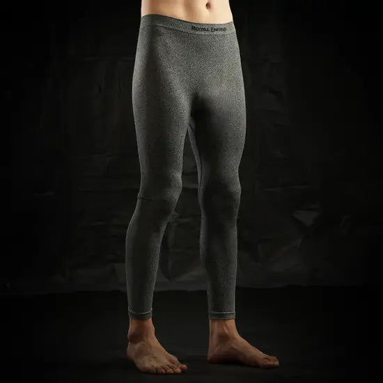 ROYAL ENFIELD SEAMLESS BOTTOM BASE LAYER - DARK GREY MELANGE