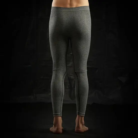 ROYAL ENFIELD SEAMLESS BOTTOM BASE LAYER - DARK GREY MELANGE
