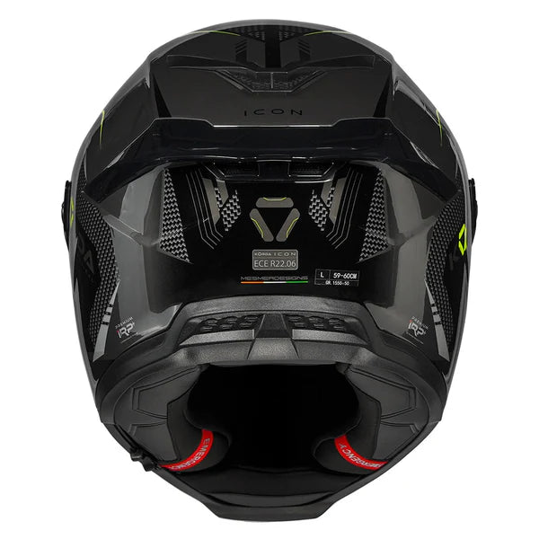 KORDA ICON STRIKE HELMET - GLOSS FLO YELLOW