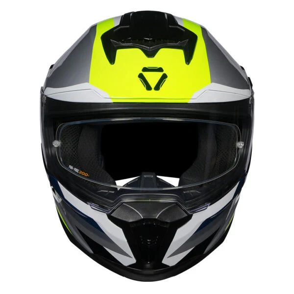 KORDA SONIC GP MOZE HELMET - GREY FLO YELLOW