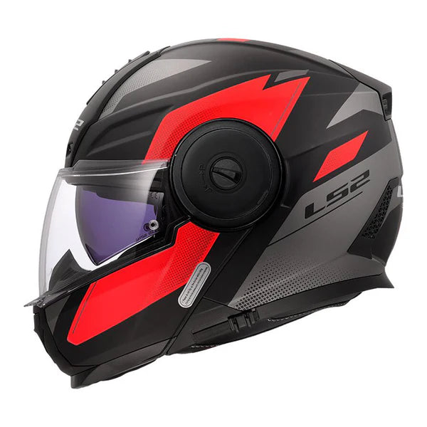 LS2 FF902 SCOPE II DURIA HELMET - MATT BLACK RED