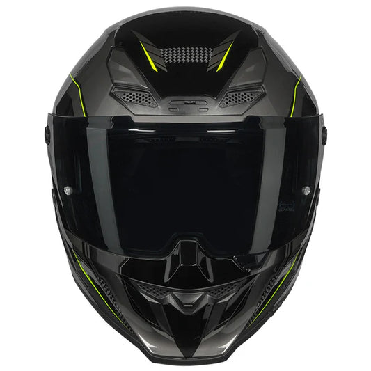 KORDA ICON STRIKE HELMET - GLOSS FLO YELLOW