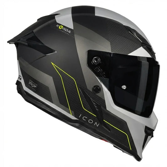 KORDA ICON HELMET NYX HELMET - MATT BLACK GREY