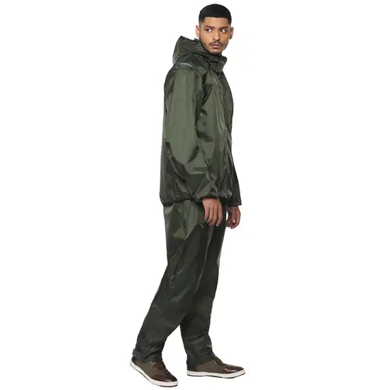 ROYAL ENFIELD MONSOON RAIN SUIT - OLIVE