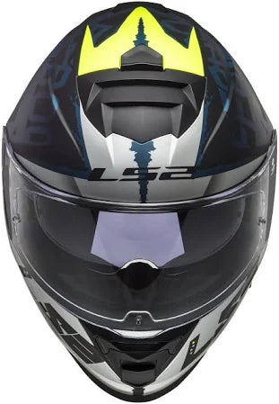 LS2 FF800 STORM HELMET - SPRINTER M.SILVER COBALT 06