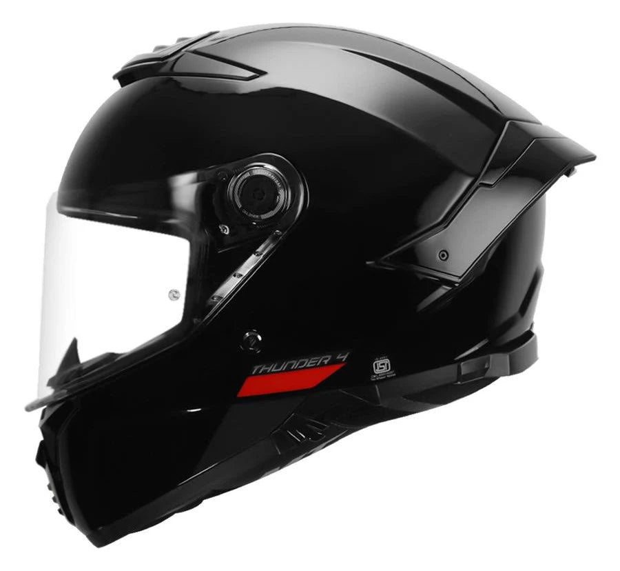 MT THUNDER 4 SV A1 SOLID HELMET -  GLOSS BLACK