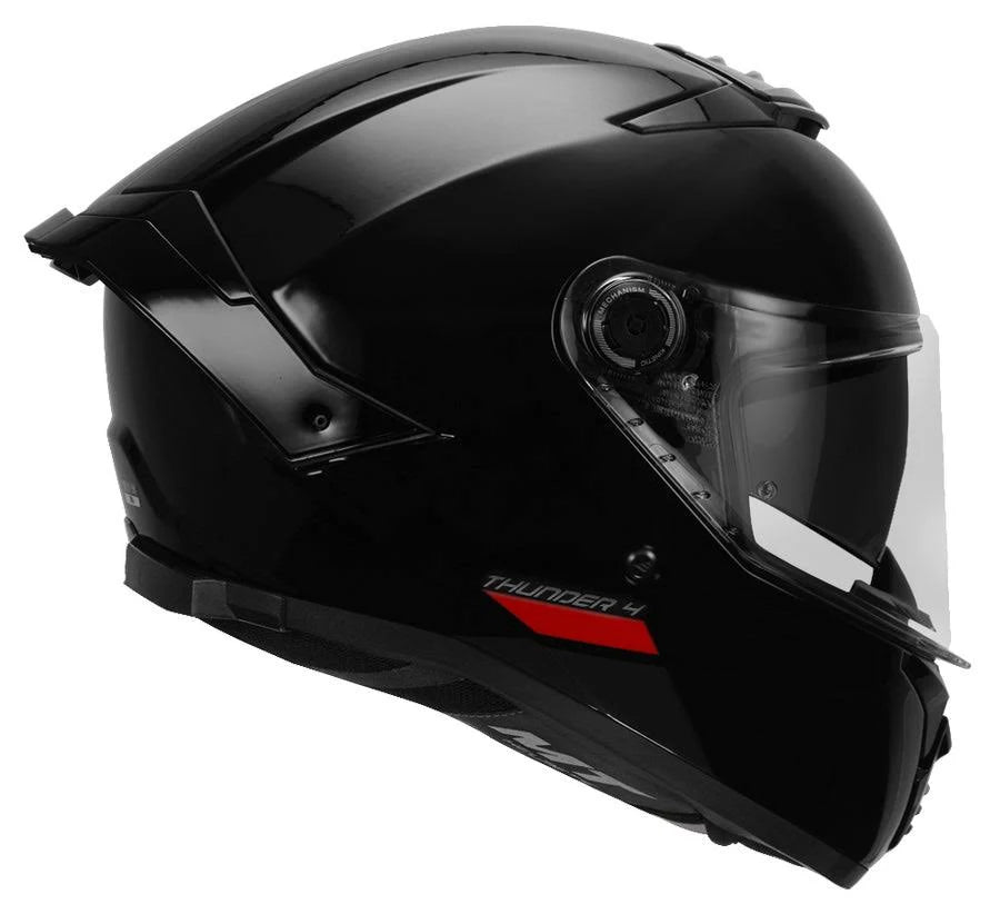MT THUNDER 4 SV A1 SOLID HELMET -  GLOSS BLACK