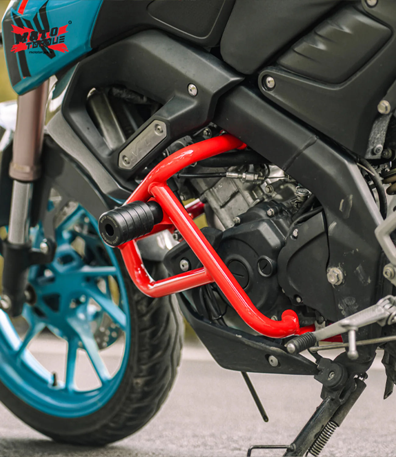 MOTO TORQUE ALPHA- YAMAHA MT-15 CRASH GUARD V2.0 (RED)