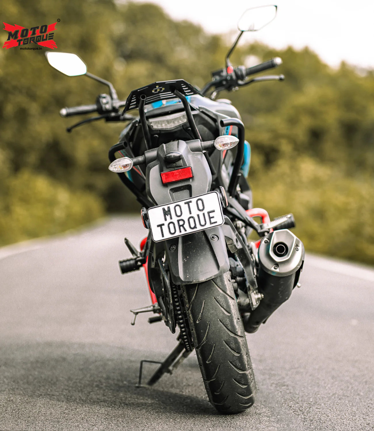 MOTO TORQUE ALPHA- YAMAHA MT-15 CRASH GUARD V2.0 (RED)