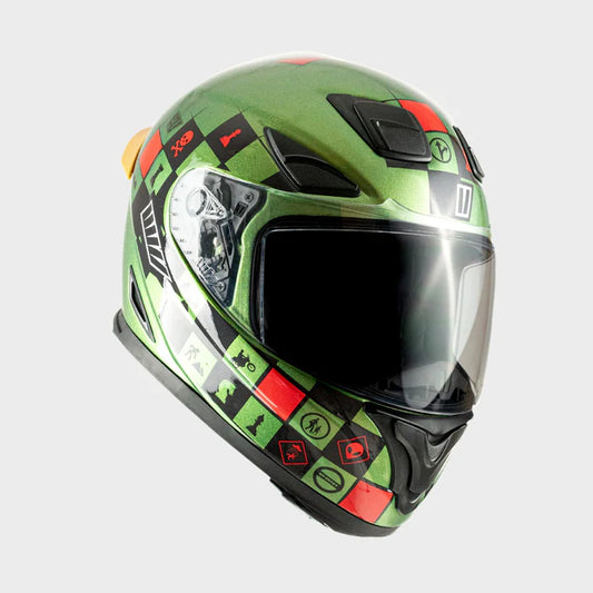 TIIVRA X-ROADS HELMET - GATOR GREEN